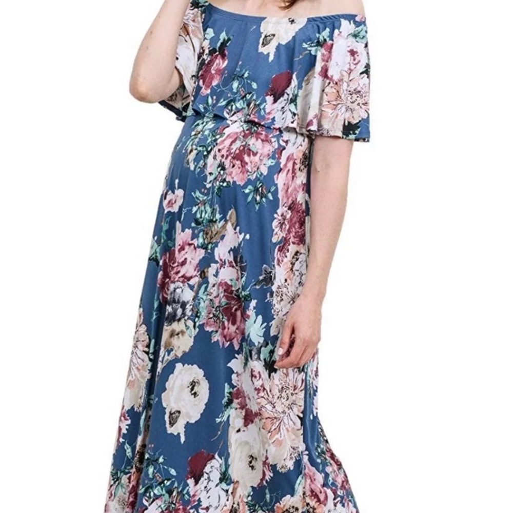 Floral maxi dress